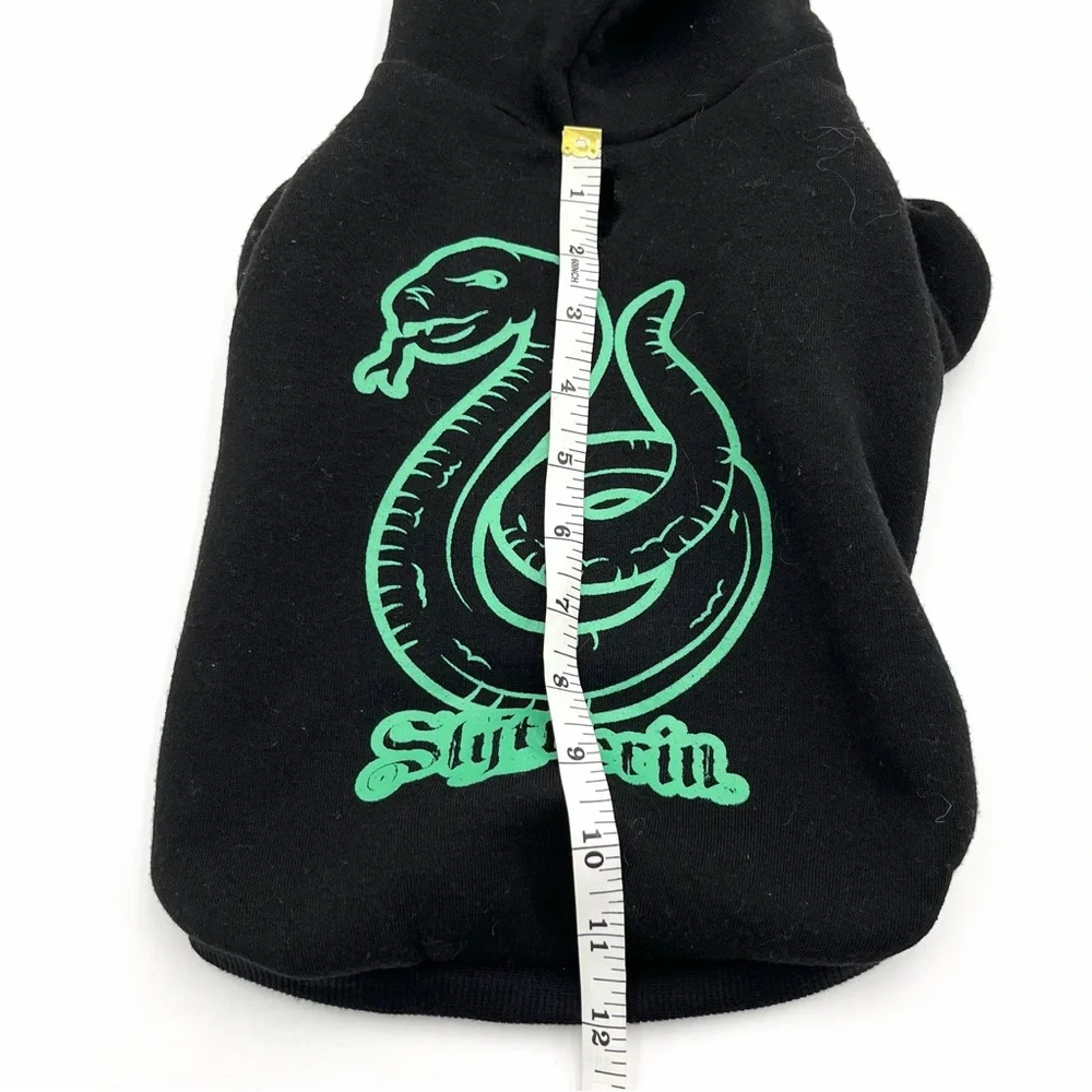 Harry Potter Slytherin and Jurassic World Dog Hoodie and Shirt Bundle
